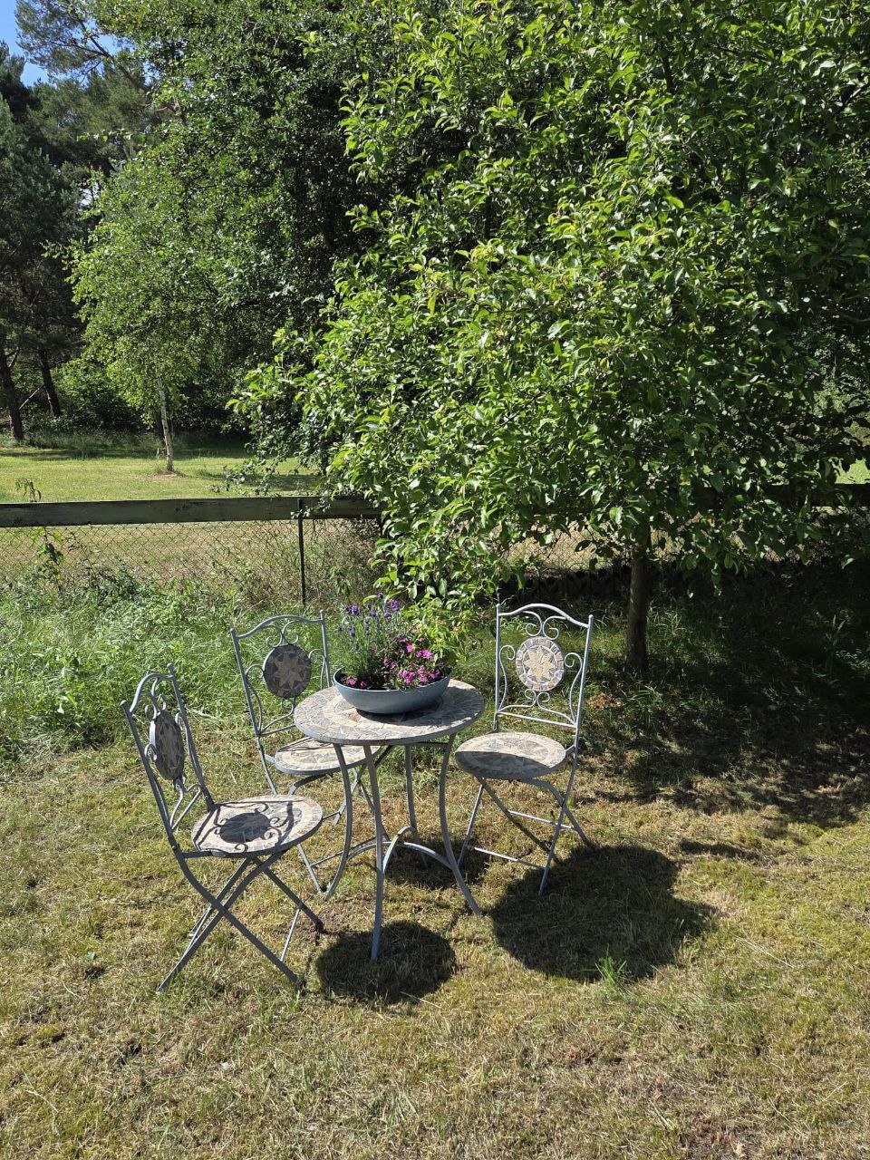 Sitzecke im Garten